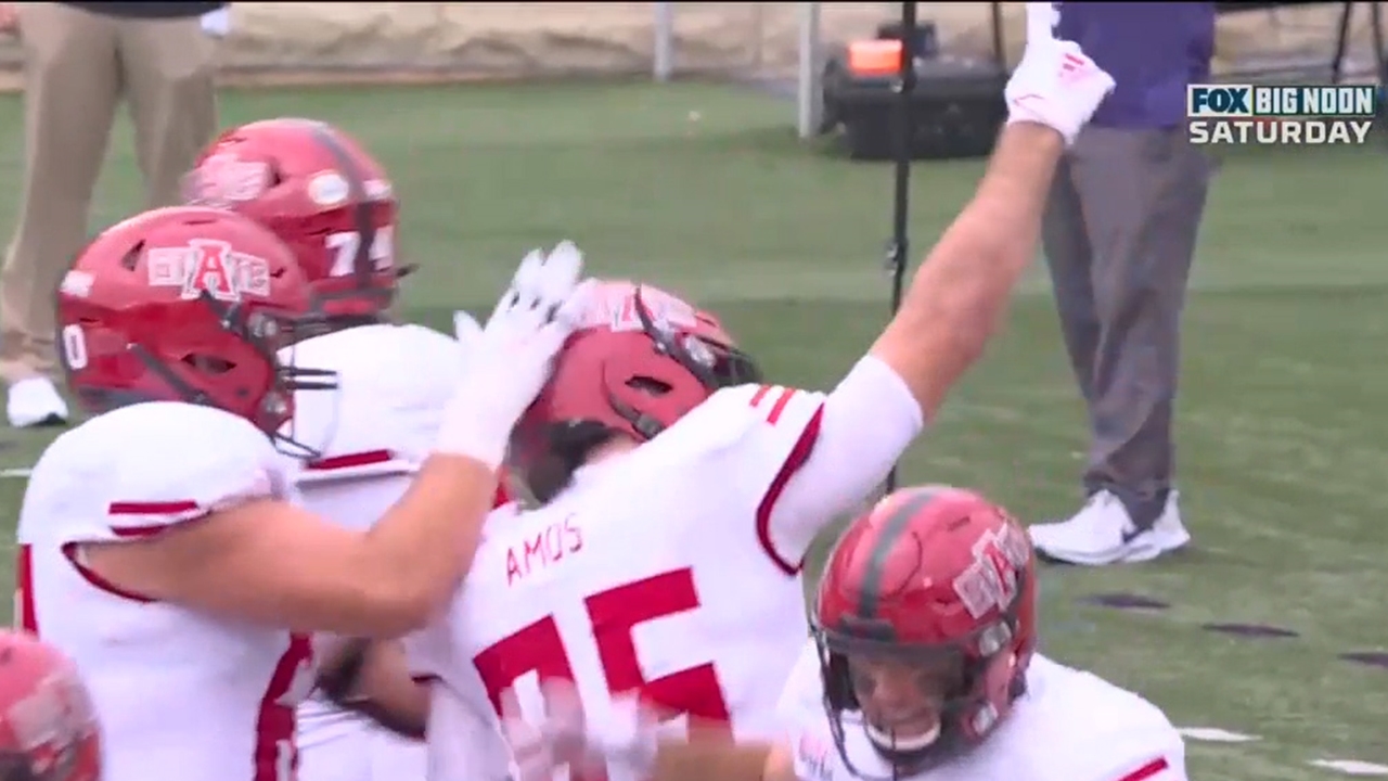 Lincoln Pare’s 58-yard run puts Arkansas State in scoring position, Giles Amos ties game, 21-21