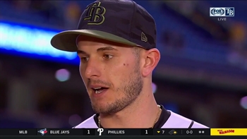 Daniel Robertson on going 3 for 4 vs. Orioles, his defensive performance