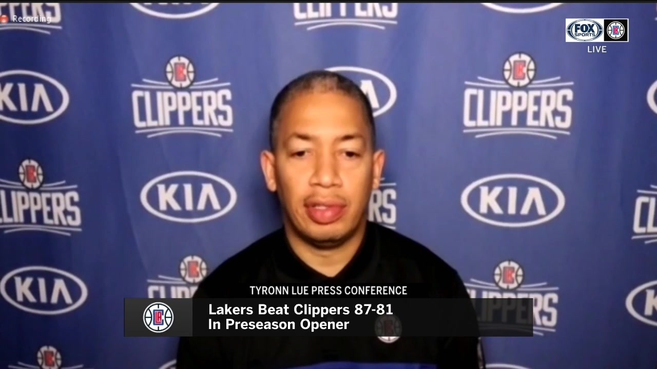 Tyronn Lue names Ibaka starter at center in postgame press conference