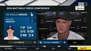 Don Mattingly on Jordan Yamamoto's first loss, facing Walker Buehler and Los Angeles