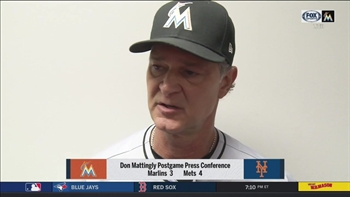 Don Mattingly on the Game 1 loss, start from Sandy Alcantara