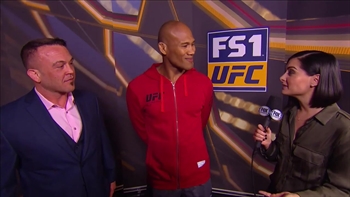 Jacare Souza talks Megan Olivi | WEIGH-IN | UFC Fight Night