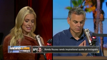 Rousey posts a J.K. Rowling quote on instagram - Krisitne and Colin react | THE HERD