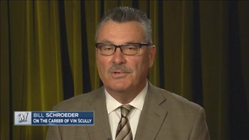 BA and Rock congratulate Vin Scully on his career