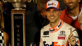 Winner's Weekend: Denny Hamlin and Chris Gabehart at Bristol