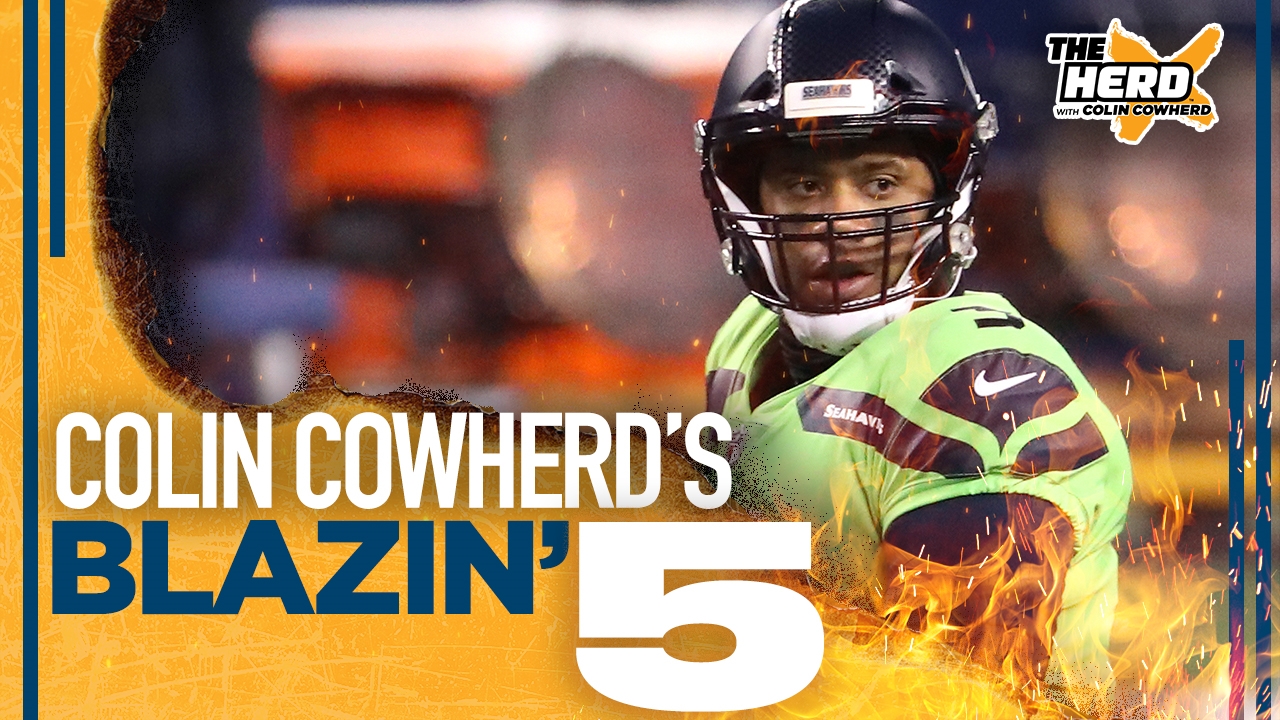 Blazin' 5: Colin Cowherd's picks for Week 12 of the 2020 NFL season | THE HERD