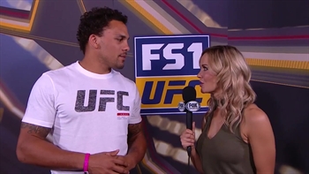 Eryk Anders talks with Laura Sanko | INTERVIEW | UFC FIGHT NIGHT