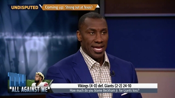 Odell Beckham Jr. is letting his emotions get the best of him | UNDISPUTED