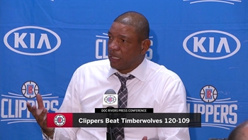 Rivers impressed with Clippers bench in win over T-Wolves