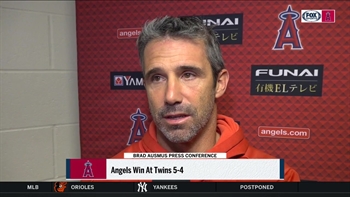 Brad Ausmus reflects on the success the Angels are seeing at the plate
