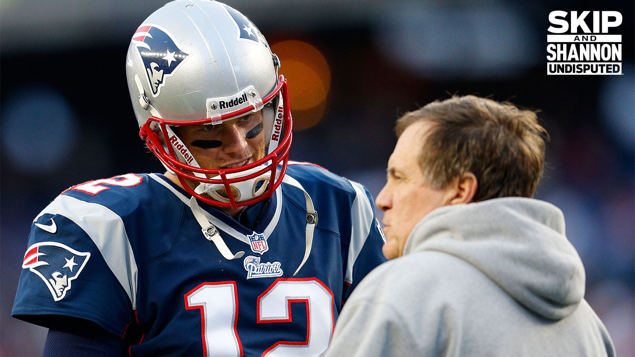 Skip Bayless reacts to Bill Belichick calling Tom Brady the "best player in history" in his statement I UNDISPUTED
