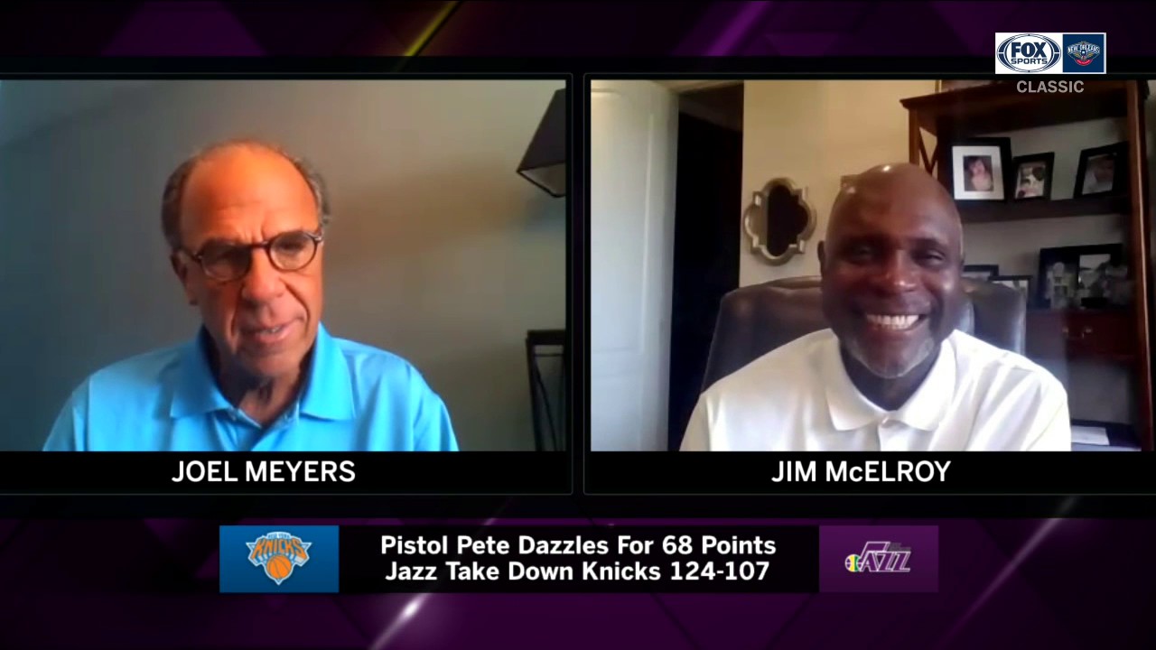 Jim McElroy on Pistol Pete's 68-Point night vs. Knicks | Pelicans CLASSICS