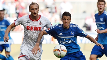 1. FC Koln vs. Hamburg SV - 2015–16 Bundesliga Highlights