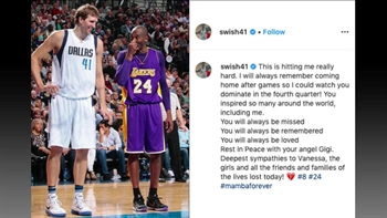 Mavericks Remember the Legacy of Kobe Bryant