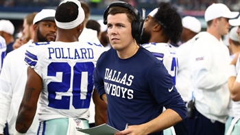 Skip Bayless is 'pleasantly shocked' by the Cowboys retaining Kellen Moore as OC