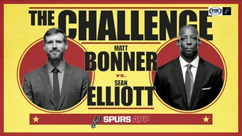 Bonner vs. Elliott | Super Bowl Challenge | Spurs Live