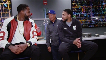Garrett Temple and Jamychal Green meet fans