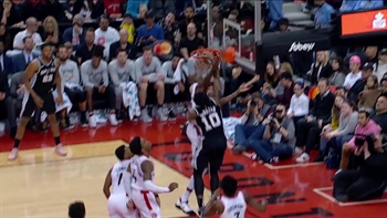 HIGHLIGHTS: Spurs hammered the rim in comeback vs Raptors