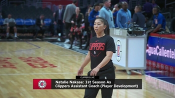 Assistant coach Natalie Nakase is making an impact on the Clippers | #ClippersLive