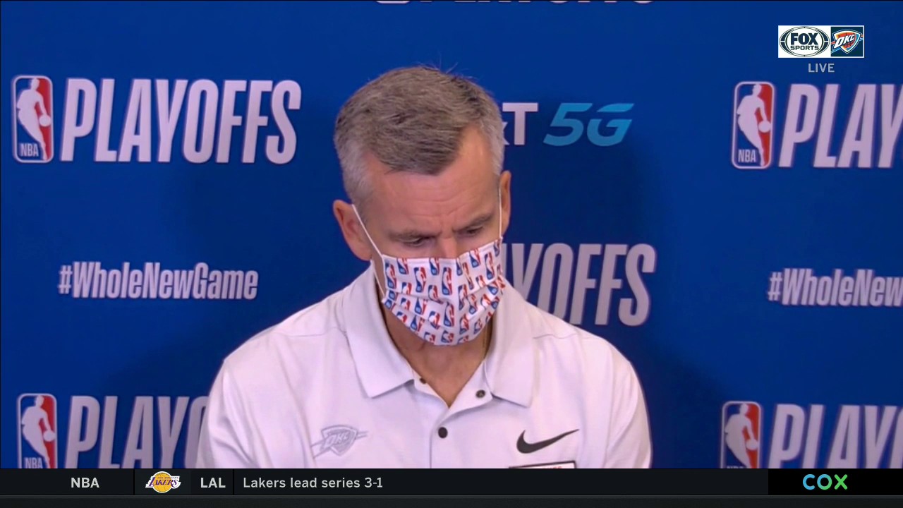 Billy Donovan breaks down the Thunder Game 5 loss to the Rockets