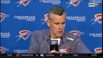Billy Donovan on Thunder loss to Lakers