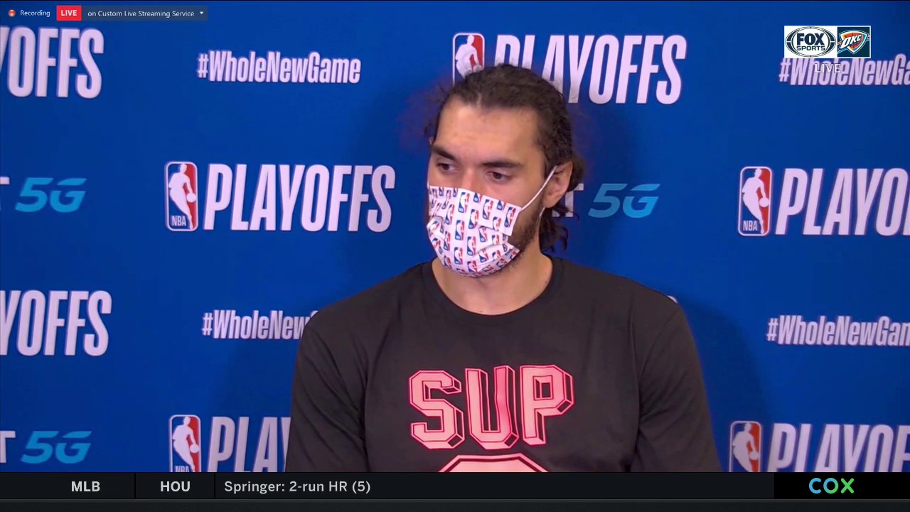 Steven Adams on the Game 5 loss against Houston
