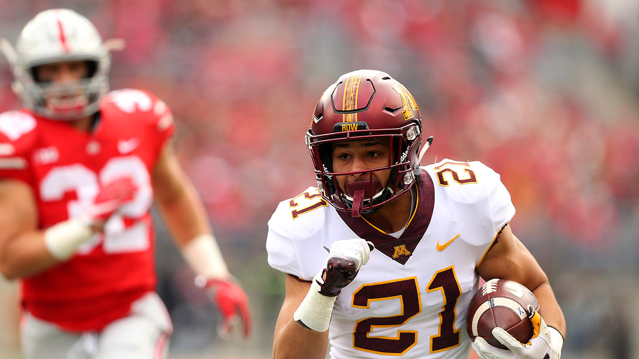 The Minnesota Golden Gophers seized a second-quarter lead vs. No. 3 Ohio State