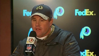 Jay Gruden speaks after Washington's Week 11 win vs. Green Bay