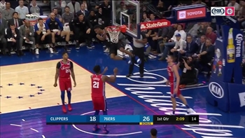 HIGHLIGHTS: Clippers fall to 76ers 122-113