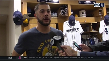 Hear from Joey Lucchesi after his strong start