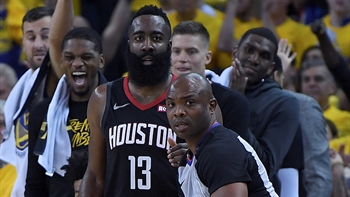 Shannon Sharpe disagrees officiating is the sole blame for the Rockets' loss against Warriors