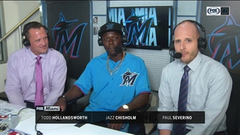 Marlins’ prospect Jazz Chisholm talks joining the organization, his Hurricane Dorian relief effort