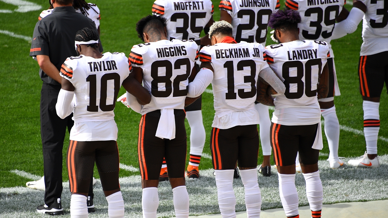 Joe Thomas on OBJ's loyalty to Browns & how Joe Burrow is putting the pressure on Baker Mayfield in AFC North | THE HERD