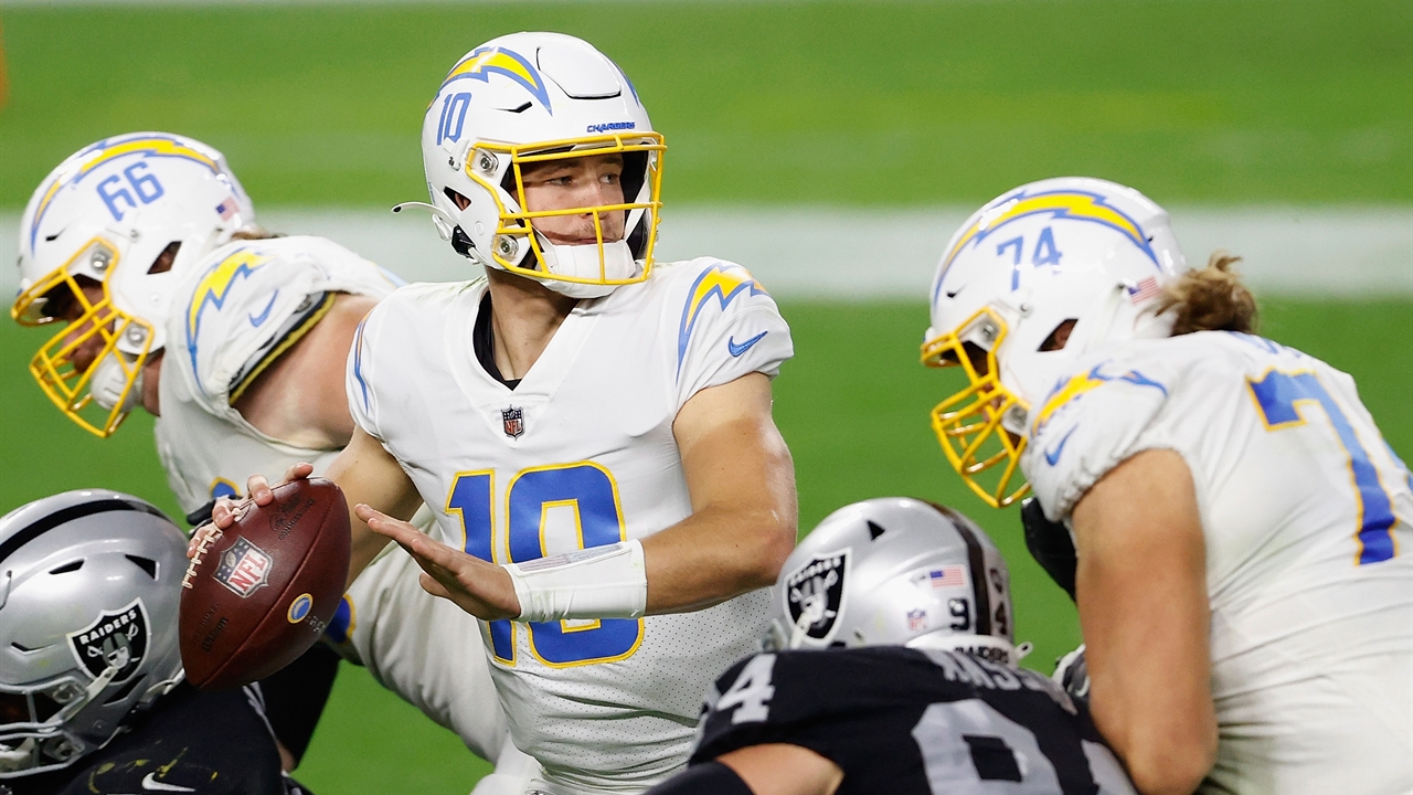 Shannon Sharpe: Justin Herbert proved he's rookie of the year in win over Raiders | UNDISPUTED