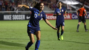 Alex Morgan makes it 3-0 vs. Mexico