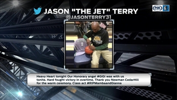 Jason Terry posts tribute to Kobe and Gigi Bryant | Mavs Live