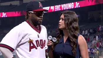 Eric Young Jr., Angels take down Rockies