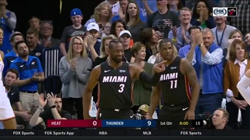 OKC shows love to Dwyane Wade for One Last Dance
