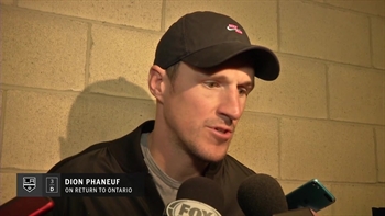 Dion Phaneuf returns to Ottawa