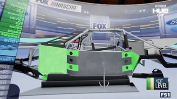 A closer look at the safety features inside a NASCAR Cup Series car