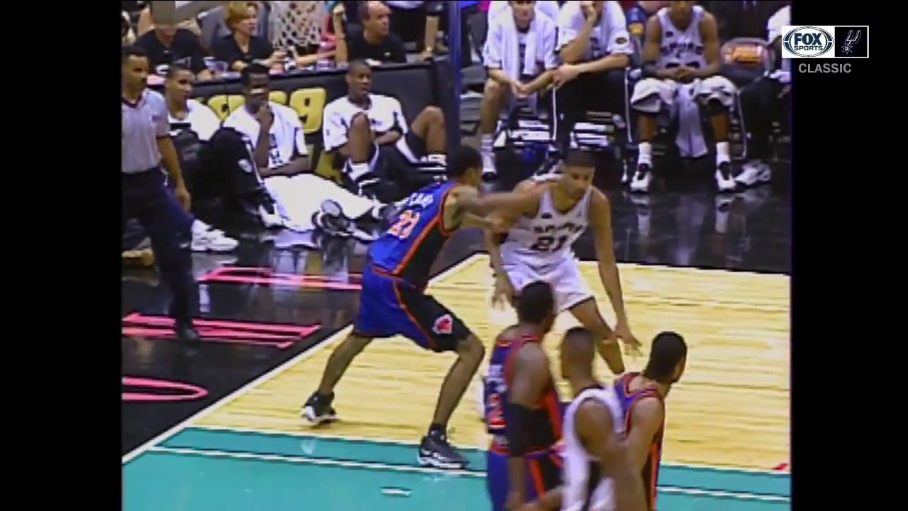 WATCH: Tim Duncan Hits the Big Jump Hook | Spurs CLASSICS