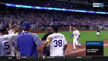 WATCH: Merrifield hits a walk-off home run