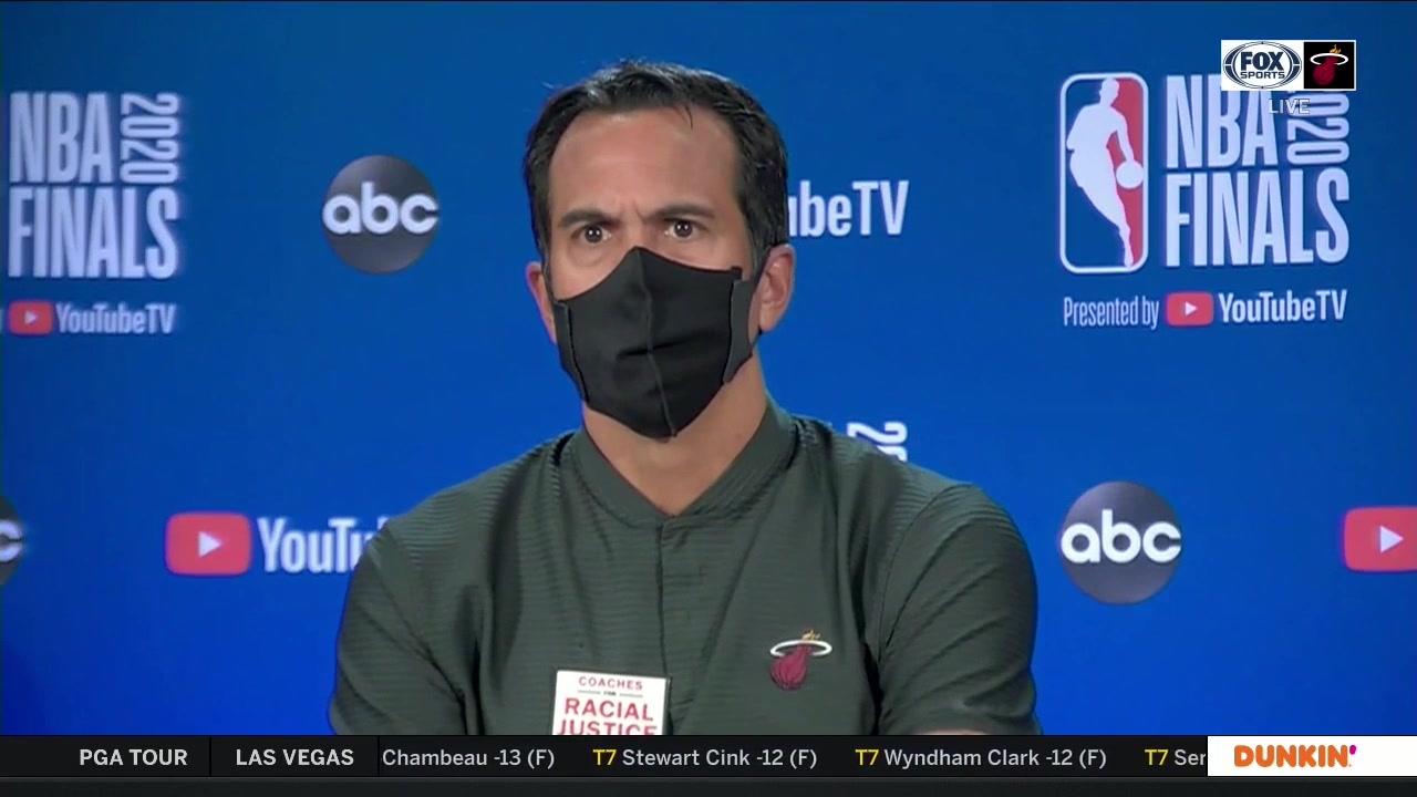 Erik Spoelstra breaks down win, Jimmy Butler's gutsy triple-double performance