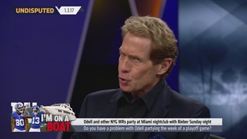 Odell Beckham partying with Justin Bieber is a bad look  | UNDISPUTED