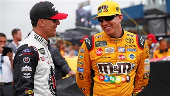 Kevin Harvick says he has a 'respectful rivalry' with Kyle Busch