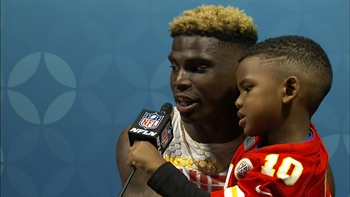 Tyreek Hill says he knew Patrick Mahomes was 'going to be special' | FULL PRESS CONFERENCE
