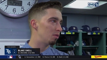 Rays LHP Blake Snell: 'Winning is fun'