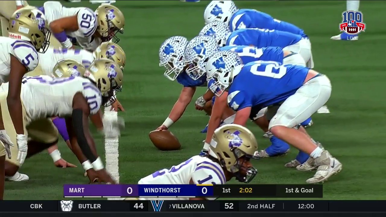 HIGHLIGHTS: Windthorst Strikes First, Nosing in For the TD | UIL State Championship