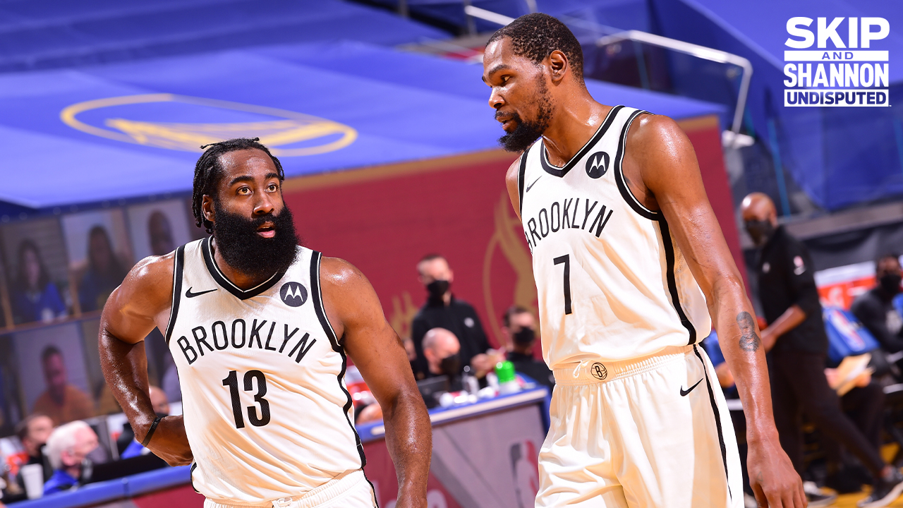 Skip Bayless: Kevin Durant is the best player of the Nets' Big 3 | UNDISPUTED