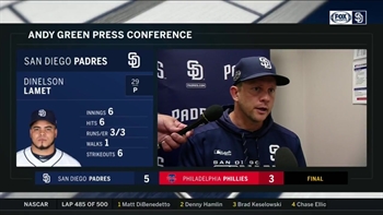 Padres manager Andy Green on Naylor, Lamet, & the 5-3 victory